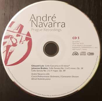 5CD/Box Set André Navarra: Prague Recordings