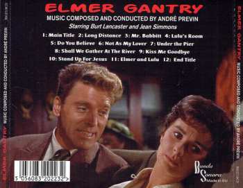 CD André Previn: Elmer Gantry (Original Sound Track From The Motion Picture)