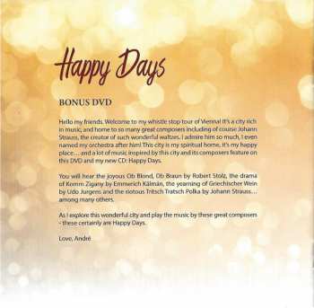 CD/DVD André Rieu: Happy Days DLX