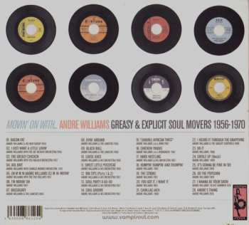 CD Andre Williams: Movin' On With...Andre Williams (Greasy & Explicit Soul Movers 1956-1970)