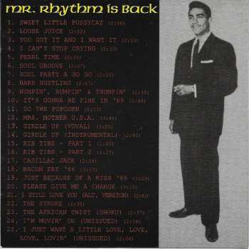 CD Andre Williams: Mr. Rhythm Ís Back