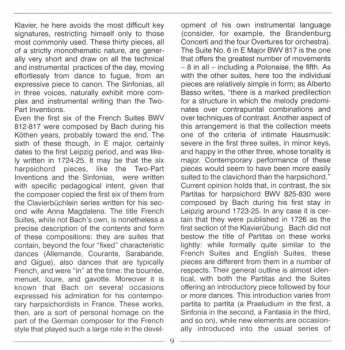 2CD Johann Sebastian Bach: Two-Part Inventions & Sinfonias And Other Keyboard Works