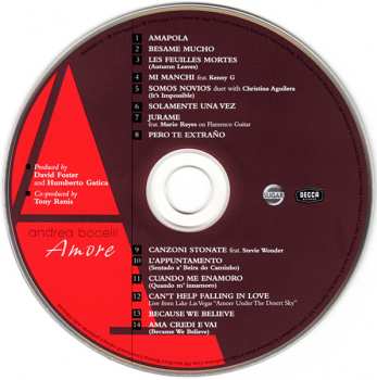 CD Andrea Bocelli: Amore