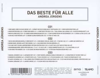 3CD Andrea Jürgens: Das Beste Für Alle