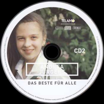 3CD Andrea Jürgens: Das Beste Für Alle