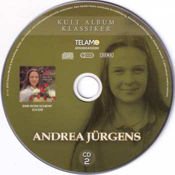 5CD/Box Set Andrea Jürgens: Kult Album Klassiker
