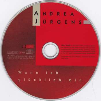 CD Andrea Jürgens: Wenn Ich Glücklich Bin