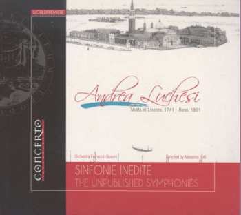 CD Andrea Lucchesi: Sinfonien In D, G, E Für 2 Oboen, 2 Hörner & Streicher