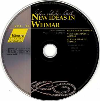 CD Andrea Marcon: New Ideas In Weimar