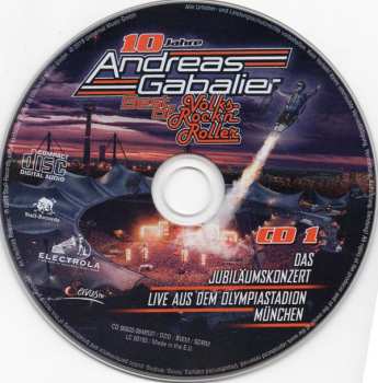 2CD/Box Set Andreas Gabalier: Best Of Volks-Rock’n’Roller – Das Jubiläumskonzert Live Aus Dem Olympiastadion In München DIGI