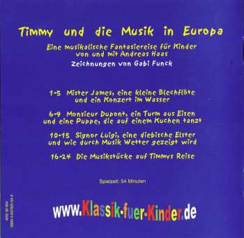 CD Andreas Haas: Timmy Und Die Musik In Europa
