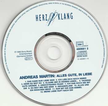 CD Andreas Martin: Alles Gute, In Liebe