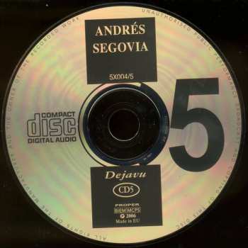 5CD Andrés Segovia: Andrés Segovia
