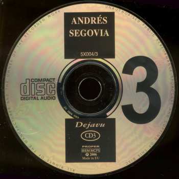 5CD Andrés Segovia: Andrés Segovia
