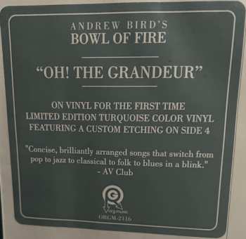 2LP Andrew Bird's Bowl Of Fire: Oh! The Grandeur CLR