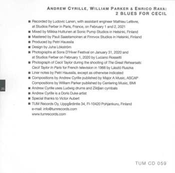 CD Andrew Cyrille: 2 Blues For Cecil