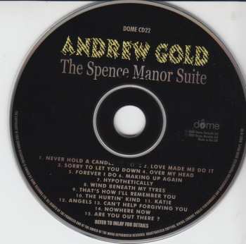 CD Andrew Gold: The Spence Manor Suite
