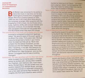 CD Andrew Hill: Point Of Departure To Compulsion!!!!! Revisited