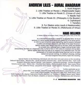 CD Andrew Liles: Aural Anagram
