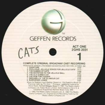 2LP Andrew Lloyd Webber: Cats (Complete Original Broadway Cast Recording)