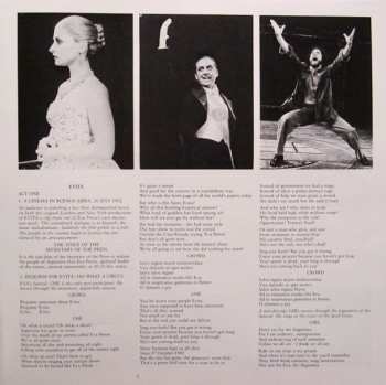 2LP Andrew Lloyd Webber: Evita: Premiere American Recording