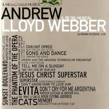 Album Andrew Lloyd Webber: Il Meglio Della Musica Di Andrew Lloyd Webber (Il Re Del Musical)