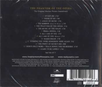 CD Andrew Lloyd Webber: The Phantom Of The Opera: The Original Motion Picture Soundtrack