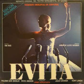LP Andrew Lloyd Webber: Evita (Version Original En Español)(Edicion Resumida)