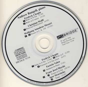 CD Andrew Rangell: Peruvian Honeymoon