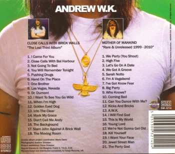 2CD/Box Set Andrew W.K.: Close Calls With Brick Walls & Mother Of Mankind