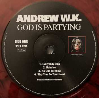 LP Andrew W.K.: God Is Partying DLX | LTD | CLR