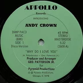 Andy Crown: Why Do I Love You