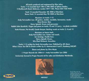 CD Andy Fairweather-Low: Sweet Soulful Music DIGI