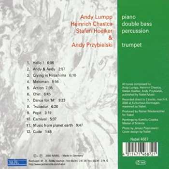 CD Andy Lumpp Trio: Music From Planet Earth