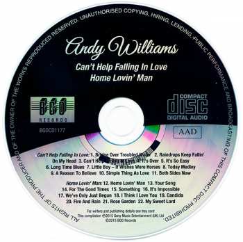 CD Andy Williams: Can't Help Falling In Love - Home Lovin' Man