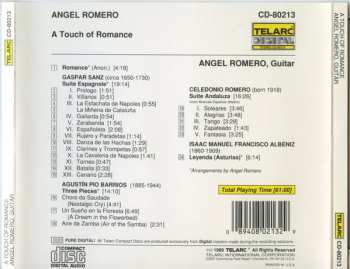 CD Angel Romero: A Touch Of Romance
