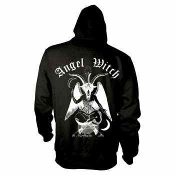 Merch Angel Witch: Mikina Se Zipem Baphomet (black) M