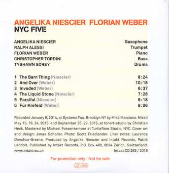 CD Angelika Niescier: NYC Five