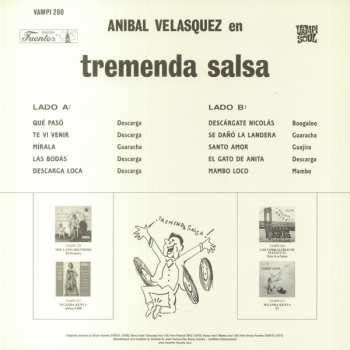 LP Aníbal Velásquez Y Su Conjunto: Anibal Velasquez En Tremenda Salsa