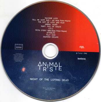 LP/CD Animal Triste: Night Of The Loving Dead