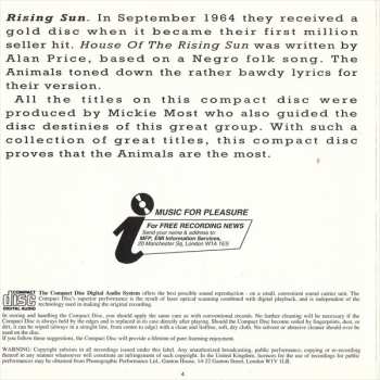 CD The Animals: The Most Of The Animals