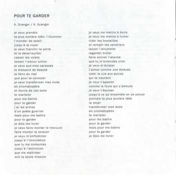 CD Anique Granger: Aimer Comme Une Emeute