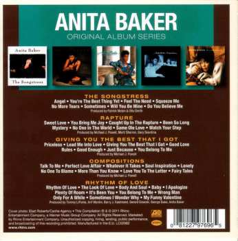 5CD/Box Set Anita Baker: Original Album Series
