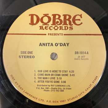 LP Anita O'day: Anita O'Day
