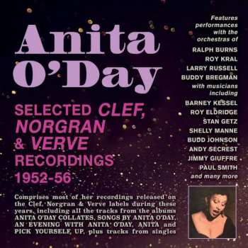 2CD Anita O'day: Selected Clef, Norgran & Verve Recordings 1952-56