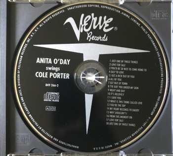 CD Anita O'day: Anita O'Day Swings Cole Porter With Billy May