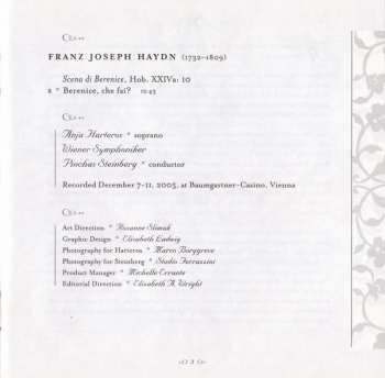 CD Wolfgang Amadeus Mozart: Bella Voce (Mozart Arias / Haydn Scena Di Berenice)
