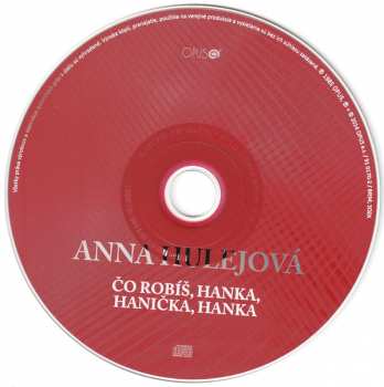 2CD Anna Hulejová: Marmuriena Naša – Čo Robíš Hanka, Hanička, Hanka
