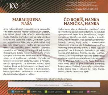2CD Anna Hulejová: Marmuriena Naša – Čo Robíš Hanka, Hanička, Hanka