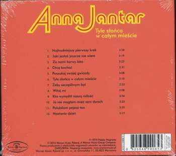 CD Anna Jantar: Tyle Słońca W Całym Mieście DIGI